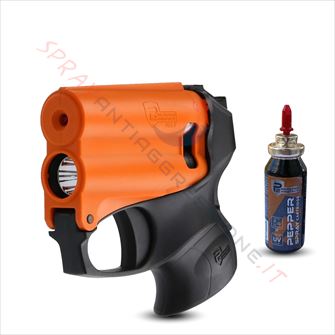 Visualizza i dettagli per Pistola spray al peperoncino UMAREX Pepper Gun P2P PGS II con torcia Immagine di Pistola spray al peperoncino UMAREX Pepper Gun P2P PGS II con torcia