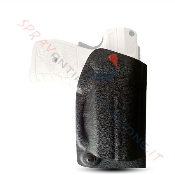 Immagine di Fondina destra nera VEGA porta pistola spray al peperoncino UMAREX Pepper Gun P2P PGS 1