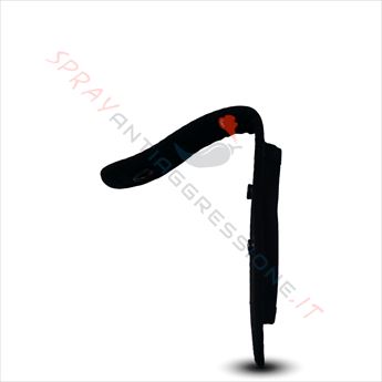 Immagine di Fondina nera porta spray al peperoncino per ASP Key e Palm Defender
