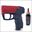 Immagine di Pistola spray al peperoncino UMAREX Pepper Gun P2P PGS I nera bascula rossa
