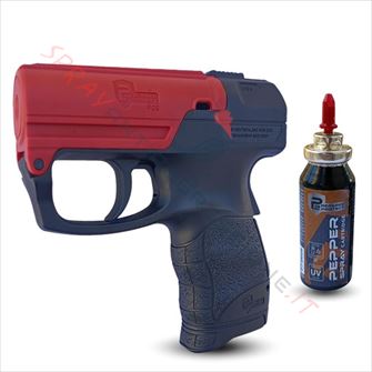 Immagine di Pistola spray al peperoncino UMAREX Pepper Gun P2P PGS I nera bascula rossa
