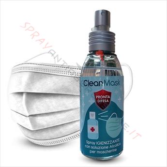 Immagine di Spray decontaminante igienizzante per mascherine PRONTA DIFESA 100ml