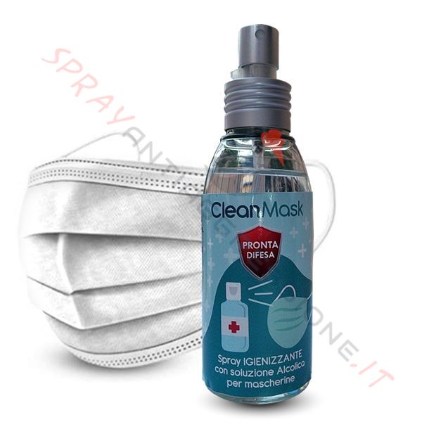 Immagine di Spray decontaminante igienizzante per mascherine PRONTA DIFESA 100ml